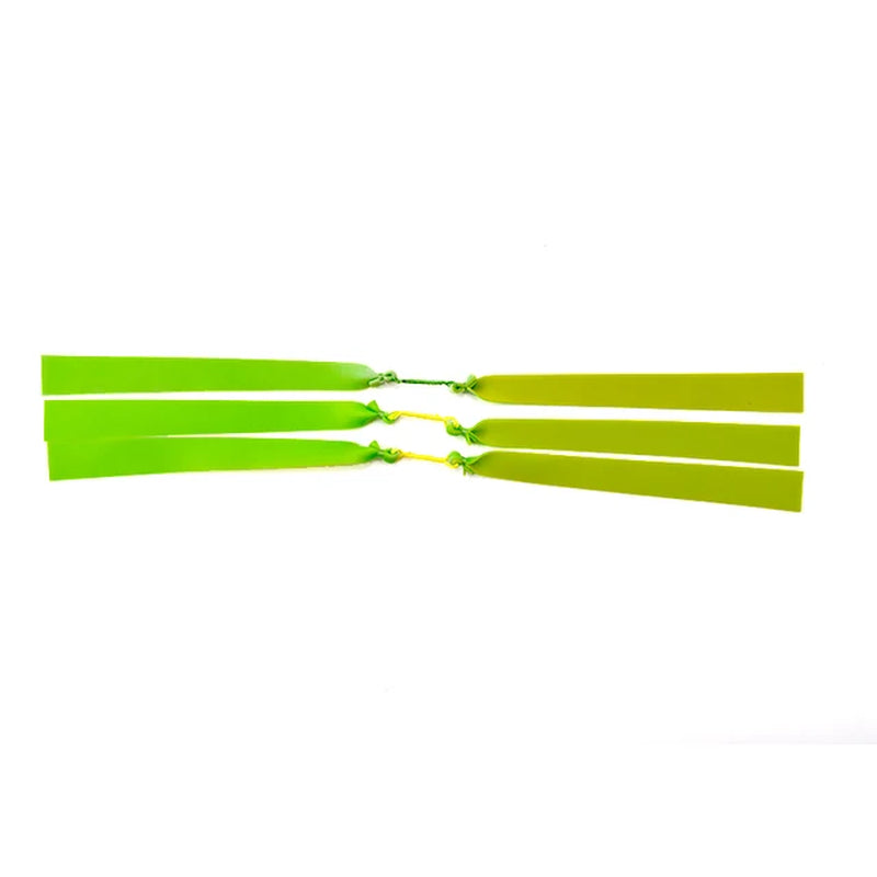 3/6/10 Pcs Hunting Slingshot Flat Rubber Bands Use for Fishing Shooting Natural Rubber Flat Leather Outdoor Fishing Accessories