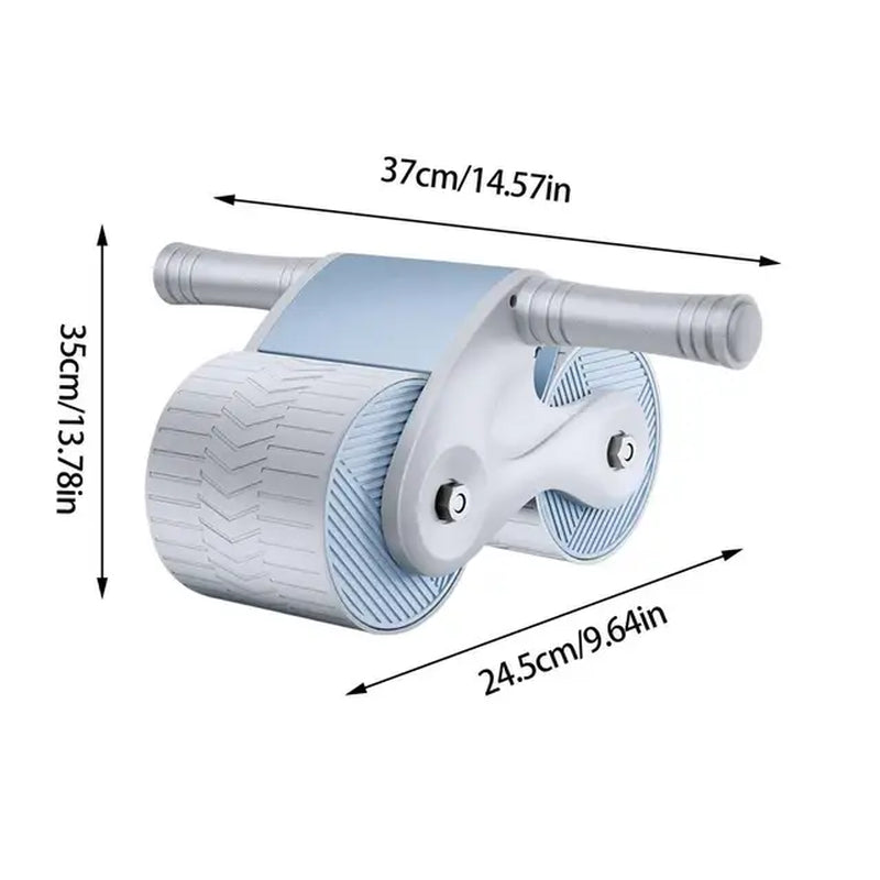 Fitness Abdominal Wheel Automatic Rebound Ab Roller Gym Ab Wheel Gymnastic Wheel for Core Abdominal Exercise Workout Equipment