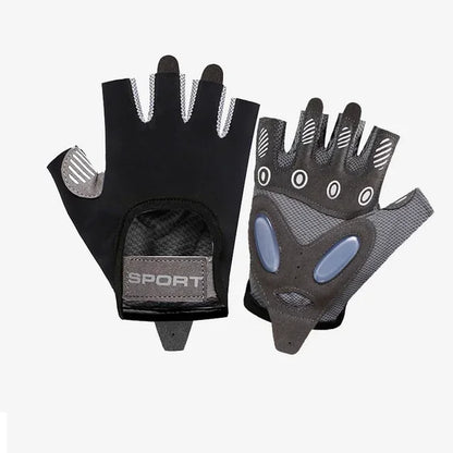 1Pair Cycling Gloves Fitness Gloves Sports Weight Lifting Exercise Slip-Resistant Gloves for Women Men Yoga Cycling Glove