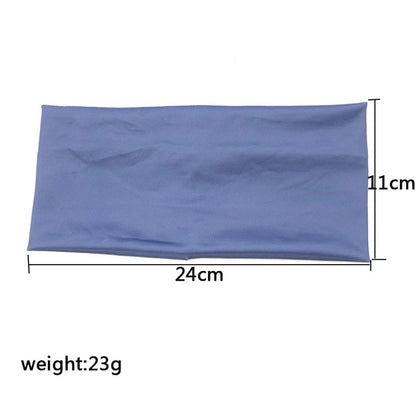 10 Styles Women Stretch Wide Headwrap Sports Running Bandage Hair Bands Yoga Fitness Turban Elastic Headband Cotton Headwear