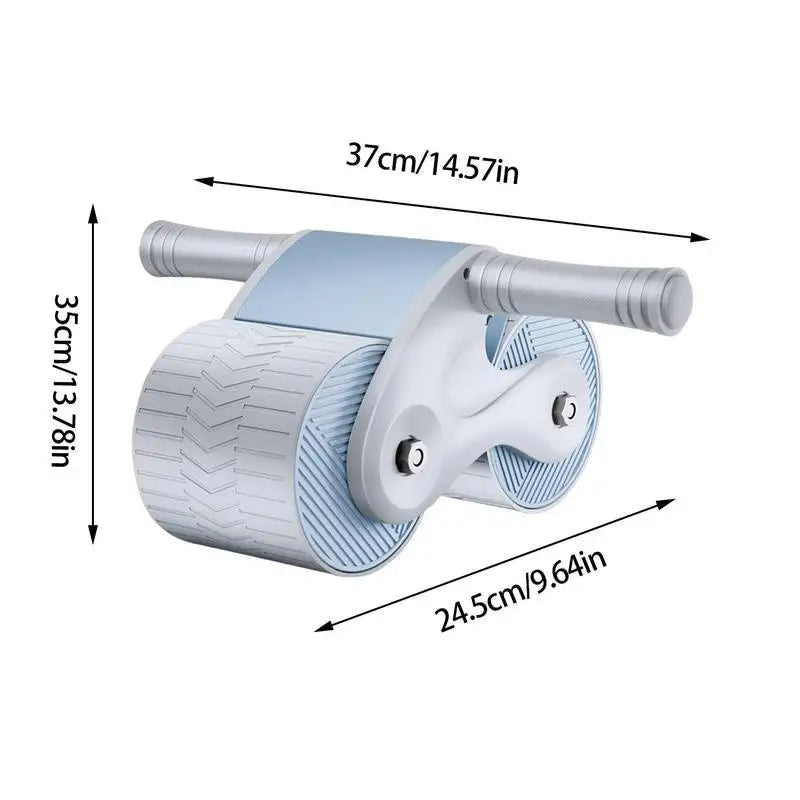 Fitness Abdominal Wheel Automatic Rebound Ab Roller Gym Ab Wheel Gymnastic Wheel for Core Abdominal Exercise Workout Equipment